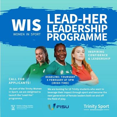 Women in Sport Lead-Her Leadership Programme call for applicants