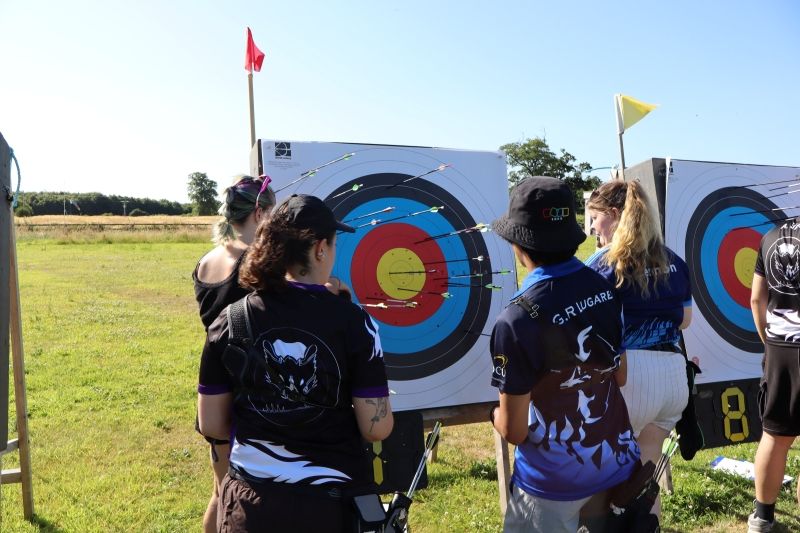 DUAC Outdoor Intervarsity July 2025 checking the scores