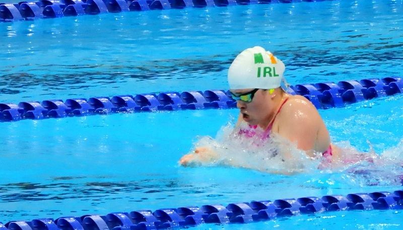 Gemma Whelan competing at 2025 Deaflympics