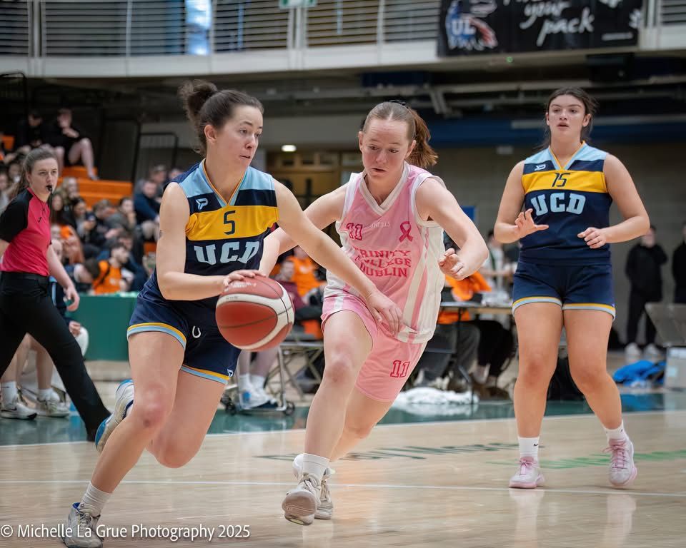 Trinity Women's basketball vs UCD at Varsities, November 2025