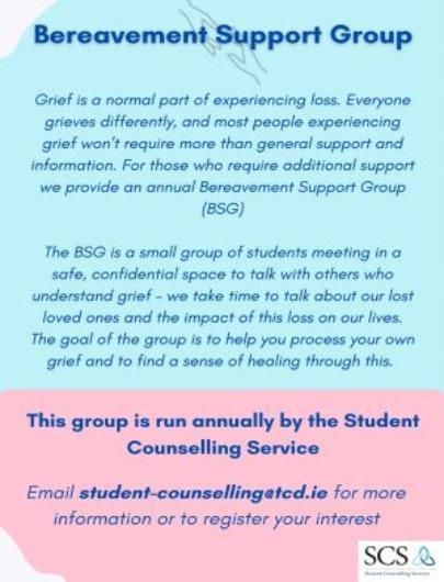 Bereavement Support Group 2024-25