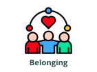 graphic to depict belonging.