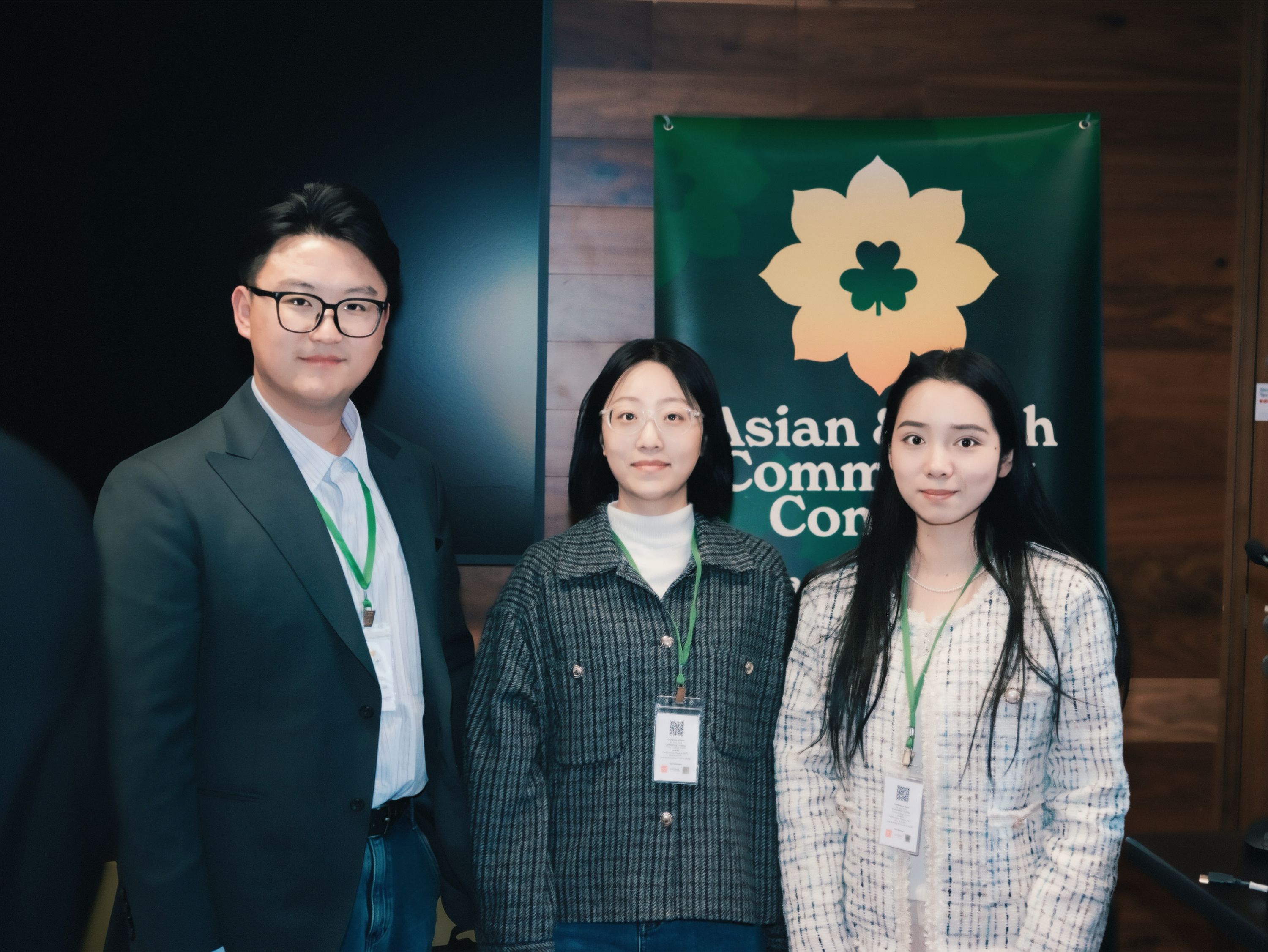 Three Asian Students