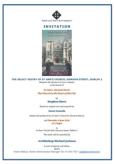 S Huws book launch 2026 Invitation.