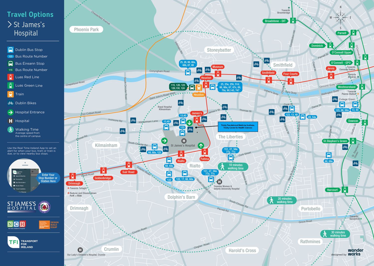 Dublin bus map
